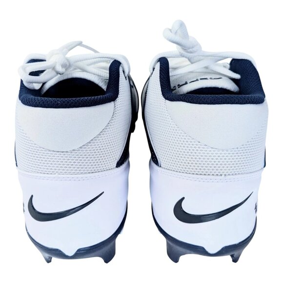 NEW Nike Alpha Menace Pro 4 Men\'s Football Cleats Size 15 Navy Blue/White main image 6